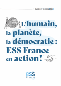 Couverture du rapport annuel 2024 d'ESS France