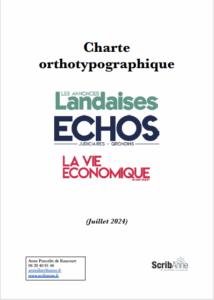 Charte orthotypographique
